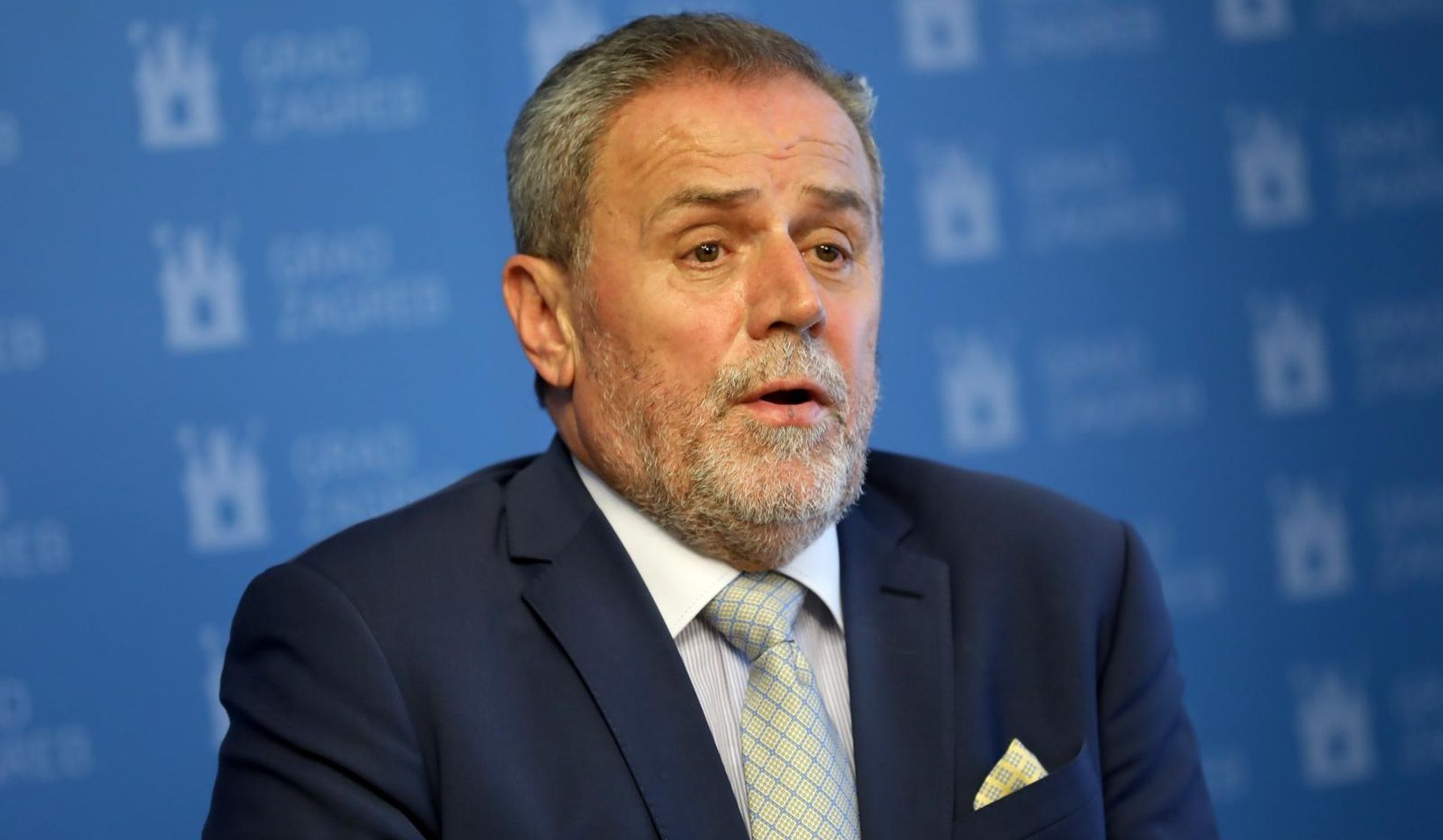07.11.2018.Zagreb - Gradonacelnik Milan Bandic odrzao je konferenciju za medije u gradskom Poglavarstvu nakon sluzbenog boravka u Moskvi.
 Photo: Jurica Galoic/PIXSELL