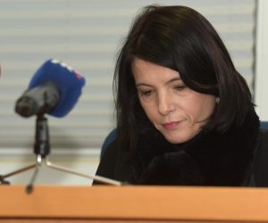 14.12.2018., Zadar -   Sutkinja Mitra Mestrovic u slucaju optuzenog Darka Kovacevica Daruvarca
Photo: Dino Stanin/PIXSELL