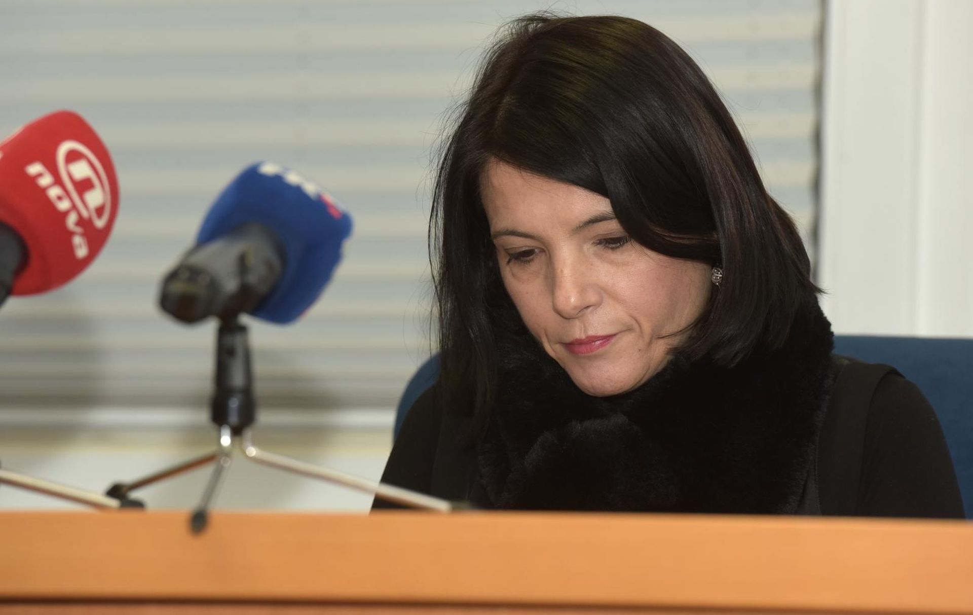 14.12.2018., Zadar -   Sutkinja Mitra Mestrovic u slucaju optuzenog Darka Kovacevica Daruvarca
Photo: Dino Stanin/PIXSELL