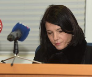 14.12.2018., Zadar -   Sutkinja Mitra Mestrovic u slucaju optuzenog Darka Kovacevica Daruvarca
Photo: Dino Stanin/PIXSELL