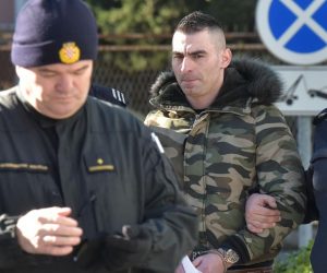 Zadar: Daruvarac za brutalno premlaćivanje djevojke dobio pet godina zatvora 10.01.2019., Zadar -   Darko Kovacevic Daruvarac optuzen je danas na Opcinskom sudu na kaznu zatvora u trajanju od pet godina. 
Photo: Dino Stanin/PIXSELL