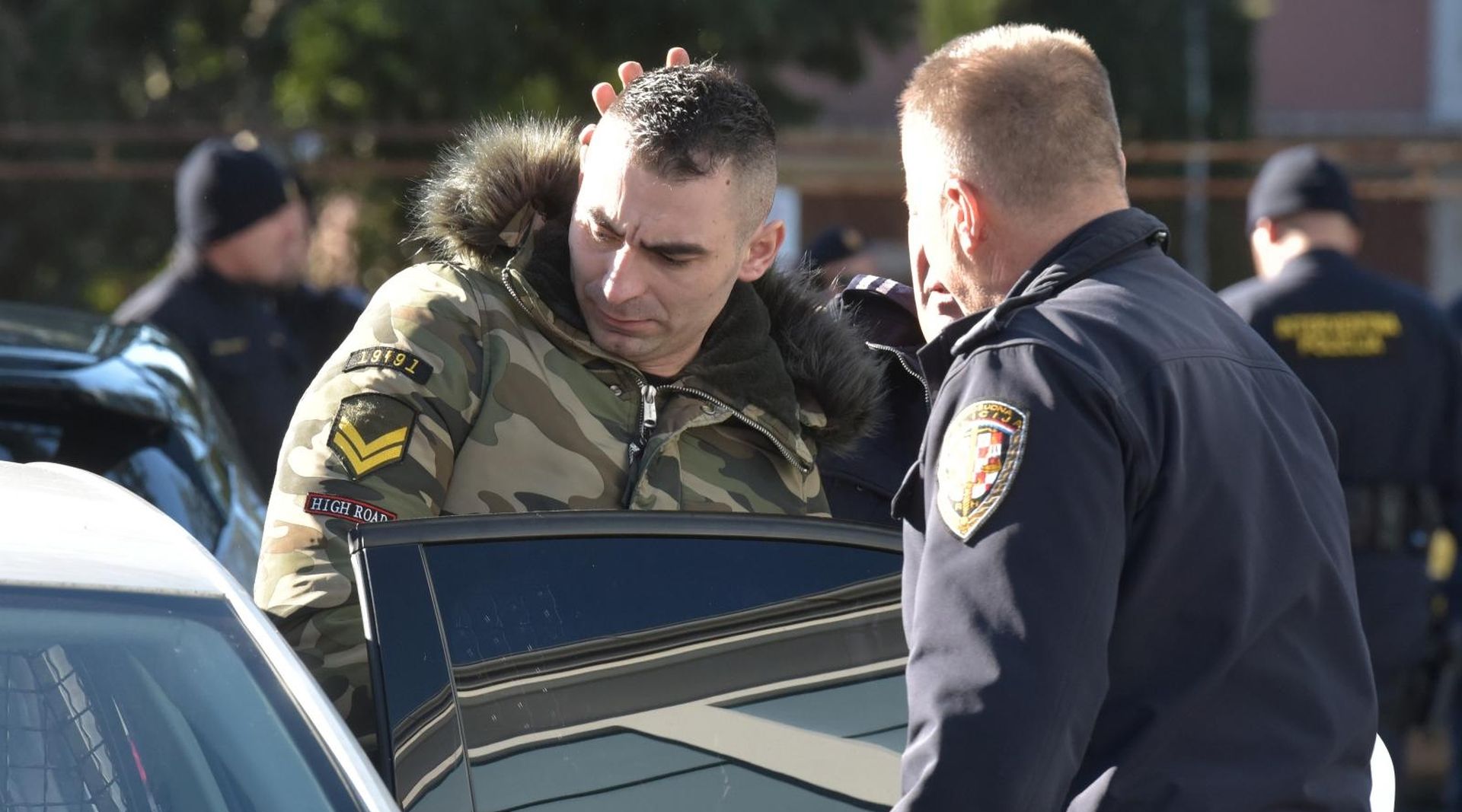 Zadar: Daruvarac za brutalno premlaćivanje djevojke dobio pet godina zatvora 10.01.2019., Zadar -   Darko Kovacevic Daruvarac optuzen je danas na Opcinskom sudu na kaznu zatvora u trajanju od pet godina. 
Photo: Dino Stanin/PIXSELL