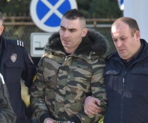 Zadar: Daruvarac za brutalno premlaćivanje djevojke dobio pet godina zatvora 10.01.2019., Zadar -   Darko Kovacevic Daruvarac optuzen je danas na Opcinskom sudu na kaznu zatvora u trajanju od pet godina. 
Photo: Dino Stanin/PIXSELL