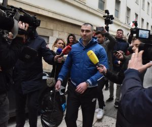 Zadar:  Darko Kovačević Daruvarac pušten iz zadarskog pritvora 10.02.2019., Zadar - Darko Kovacevic Daruvarac pusten iz zadarskog pritvora.
Photo: Hrvoje Jelavic/PIXSELL