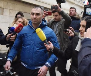 Zadar:  Darko Kovačević Daruvarac pušten iz zadarskog pritvora 10.02.2019., Zadar - Darko Kovacevic Daruvarac pusten iz zadarskog pritvora.
Photo: Hrvoje Jelavic/PIXSELL