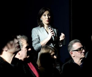 Zagreb: Održana panel rasprava "Direktiva o autorskom pravu na Jedinstvenom digitalnom tržištu EU" 11.01.2019.., Zagreb - U auli zagrebackog Sveucilista odrzana je panel-rasprava pod nazivom Direktiva o autorskom pravu na Jedinstvenom digitalnom trzistu EU: clanci 11. i 13. Skup su organizirali Sveuciliste u Zagrebu i Sveucilisni interdisciplinarni poslijediplomski specijalisticki studij Intelektualno vlasnistvo. Panelisti: Romana Matanovac Vuckovic sa zagrebackog Pravnog fakulteta, ministrica kulture Nina Obuljen Korzinek, europarlamentarci Dubravka Suica, Jozo Rados i Zeljana Zovko.  Dalija Oreskovic.
Photo: Igor Kralj/PIXSELL