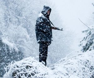 Policijska patrola s dugim cijevima na putu Sarajevo - Konjic 11.02.2019, Konjic, Bosna i Hercegovina - Policijska patrola s dugim cijevima na putu Sarajevo - Konjic. Photo: Armin Durgut/PIXSELL