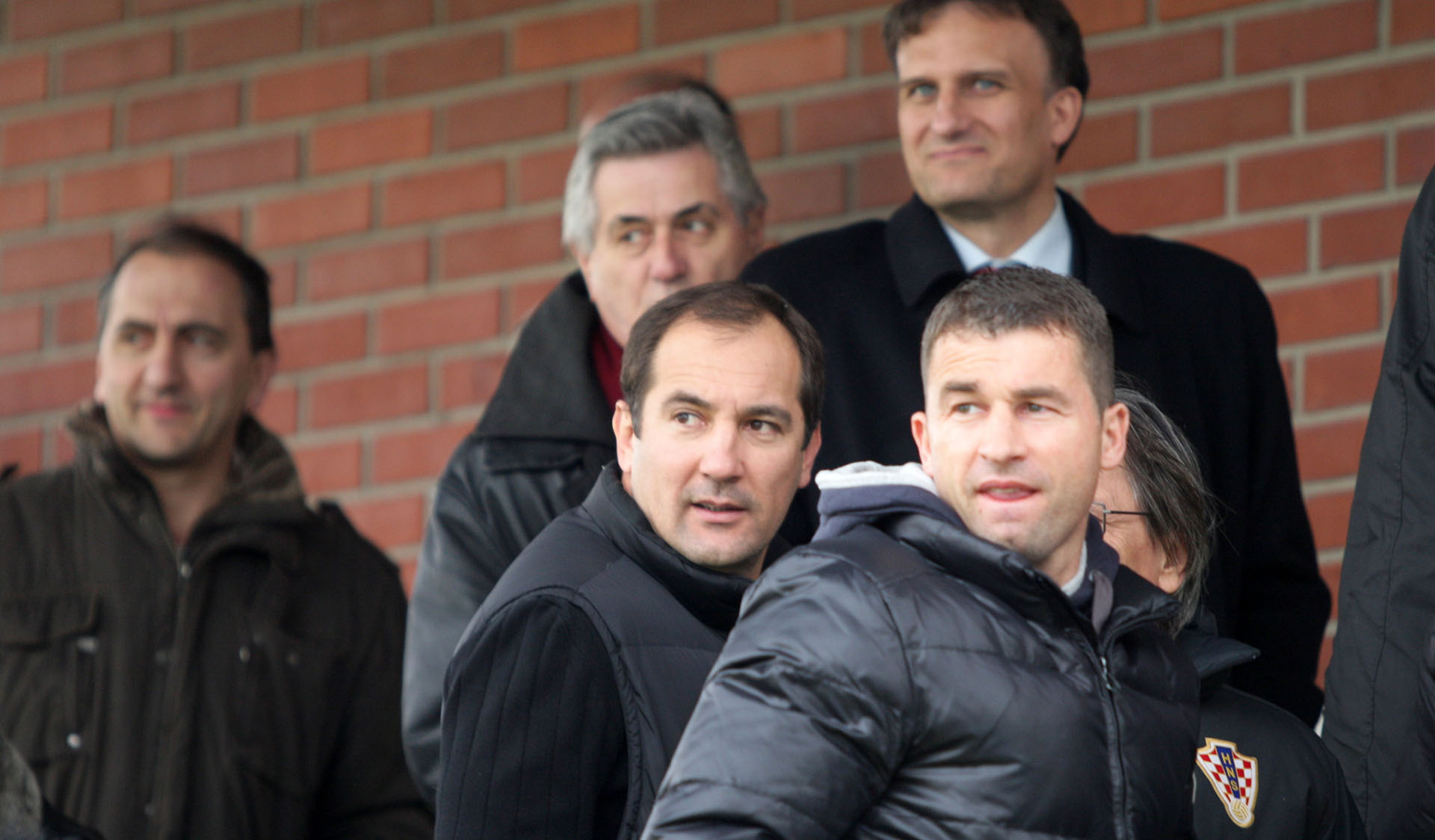 05.03.2011. Zadar - 1. HNL, 20. kolo, NK Zadar - HNK Hajduk. Igor Stimac i Jakov Surac
Photo: Filip Brala/PIXSELL