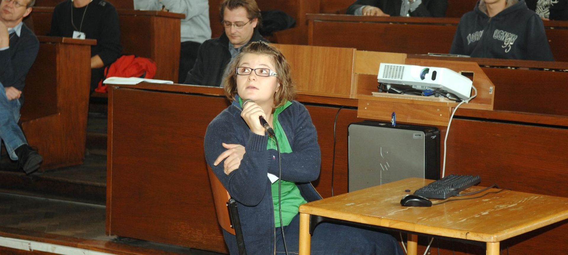 23.10.2011., Zagreb - Na Filozofskom fakultetu odrzan je Prvi Hrvatski simpozij o medicinskom kanabisu u organizaciji Udruge za medicinsko i pravno informiranje Zeleni Svijet. Predavacica Marta Gold.
Photo: Davor Visnjic/PIXSELL
