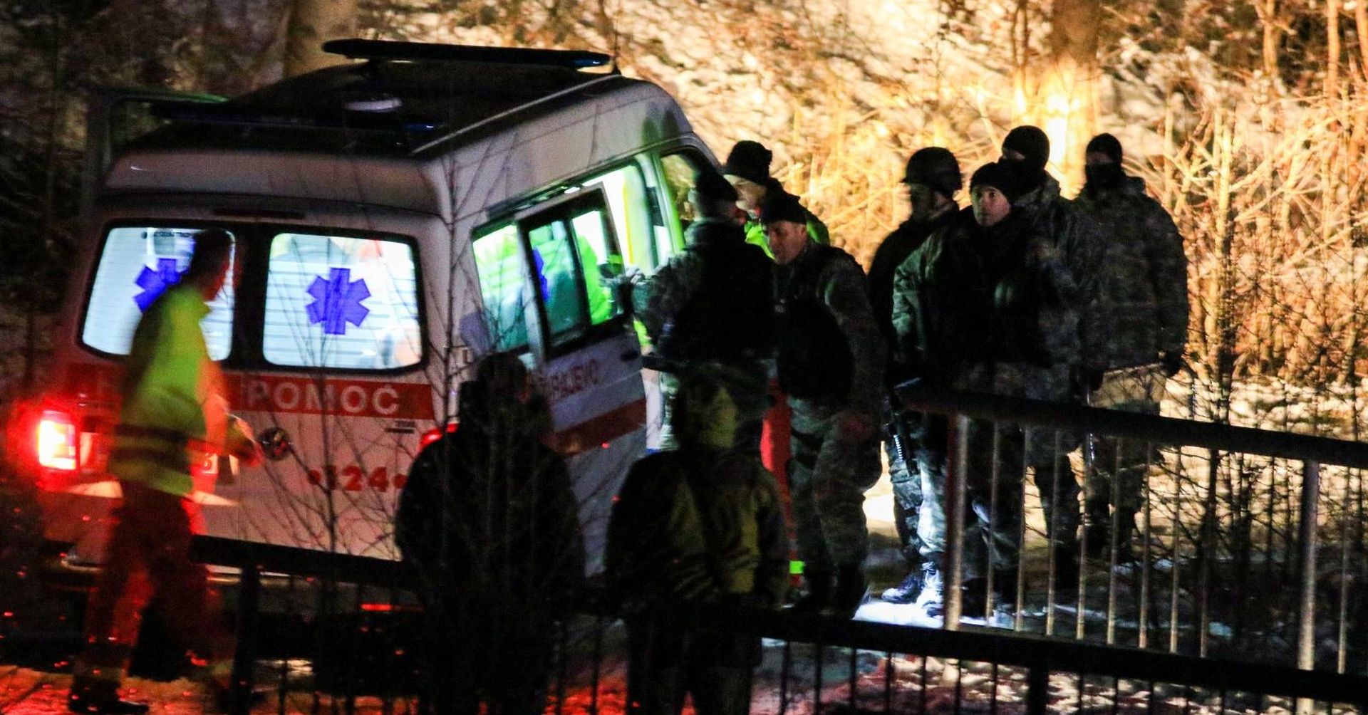 12.02.2019, Lepenica, Bosna i Hercegovina - Sarajevski specijalci ubili su Edin Gacica. Jedan specijac je ranjen. Photo: Armin Durgut/PIXSELL