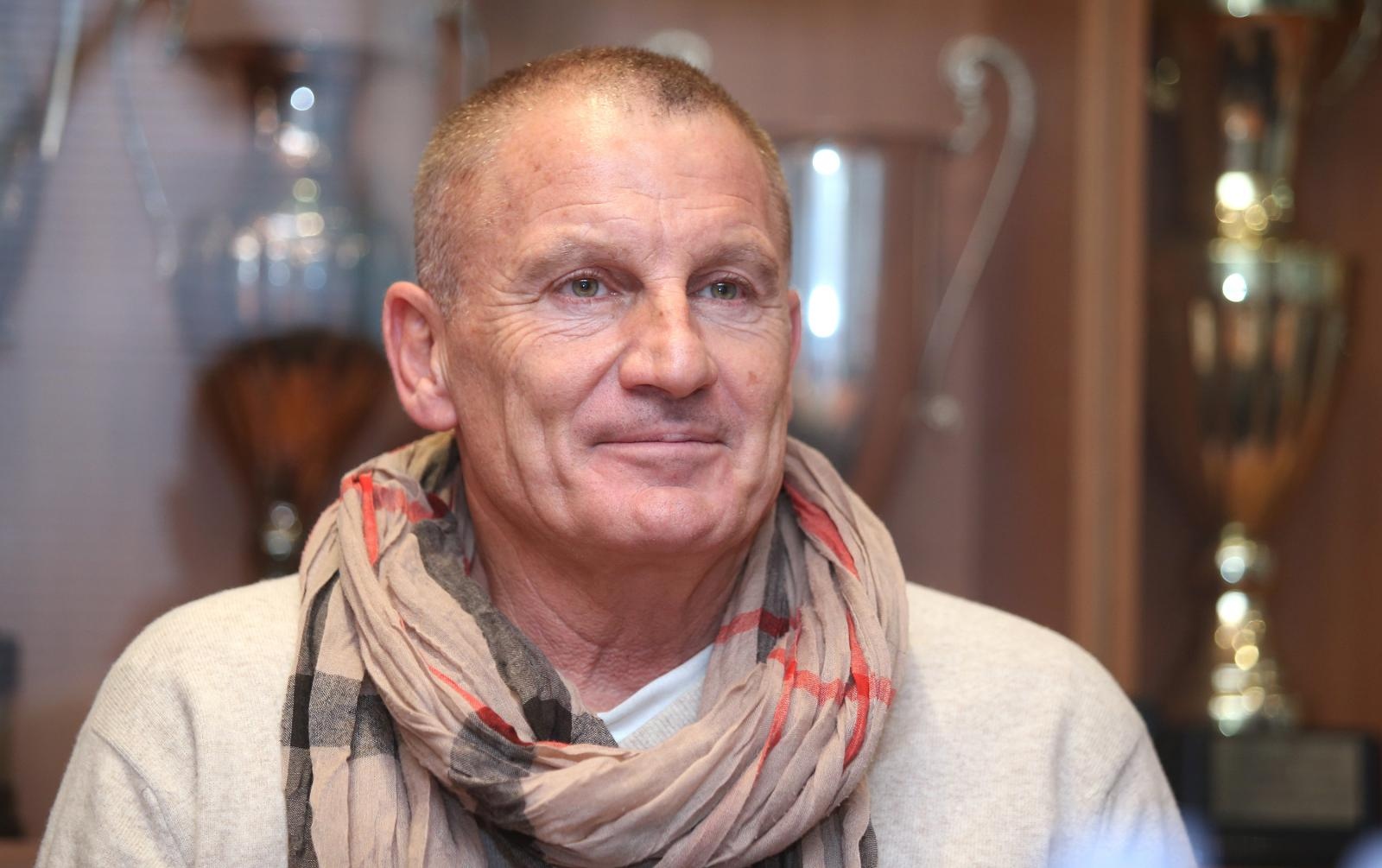 12.11.2014., Zagreb - Ususret utakmici Mladost - Pro Recco, osvajaci zlatne olimpijske medalje iz Los Angelesa 1984. godine okupili su se u Trofejnoj dvorani na bazenu Mladosti, te su se prisjetili jednog od najvecih sportskih uspjeha s ovih prostora. Photo: Sanjin Strukic/PIXSELL