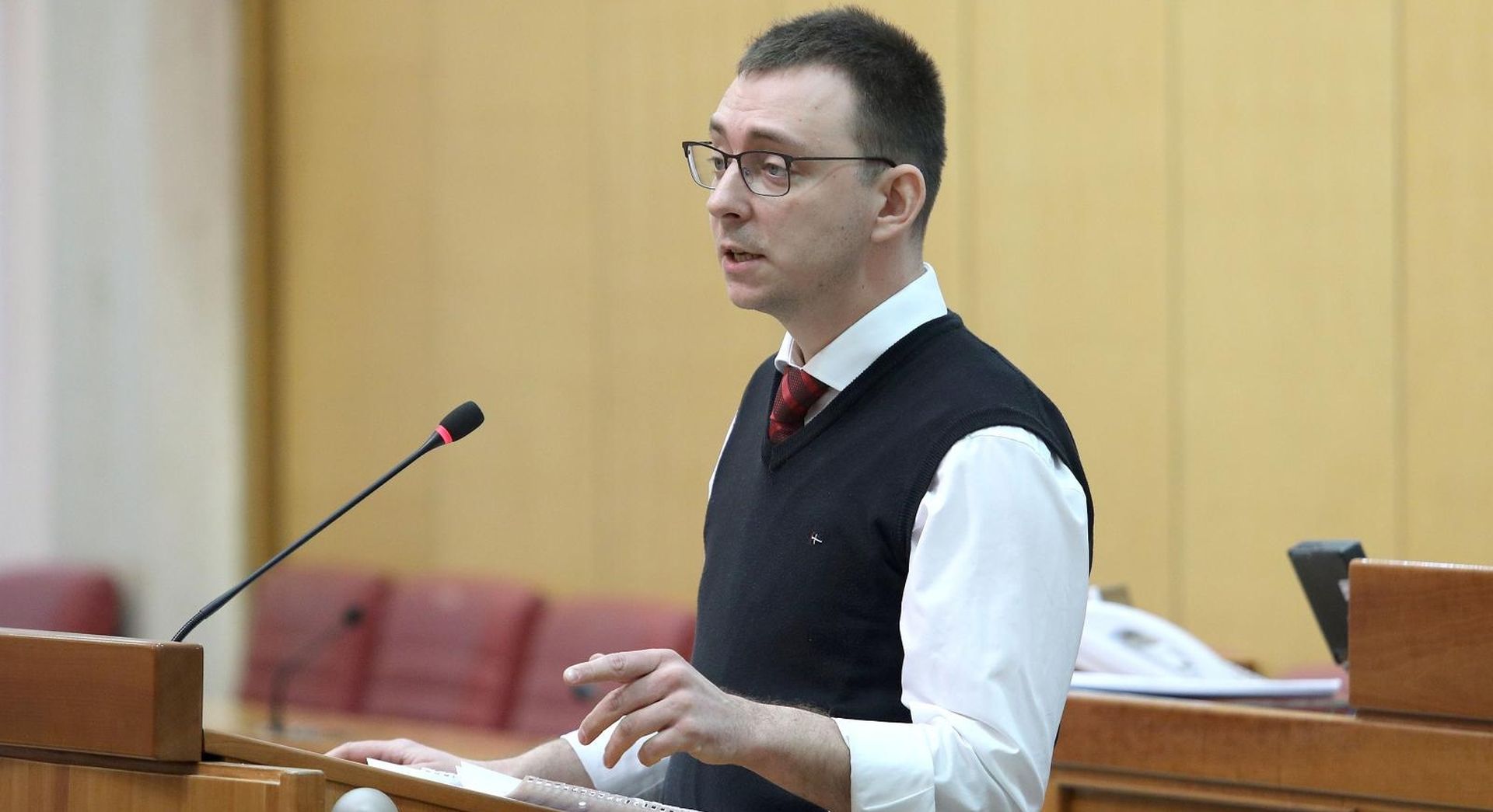 Zagreb: Sabor sjednicu nastavio slobodnom raspravom zastupnika 13.02.2019., Zagreb - Sabor je 11. sjednicu  nastavio redovitom slobodnom raspravom zastupnika o raznim temama. Bojan Glavasevic.
Photo: Patrik Macek/PIXSELL