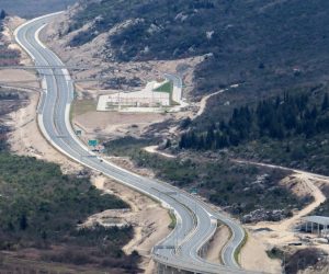 13.03.2018., Ploce - Dionica A1 od cvora Ceveljusa do Ploca u zimskom periodu bez velikog prometa. 
Photo: Ivo Cagalj/PIXSELL