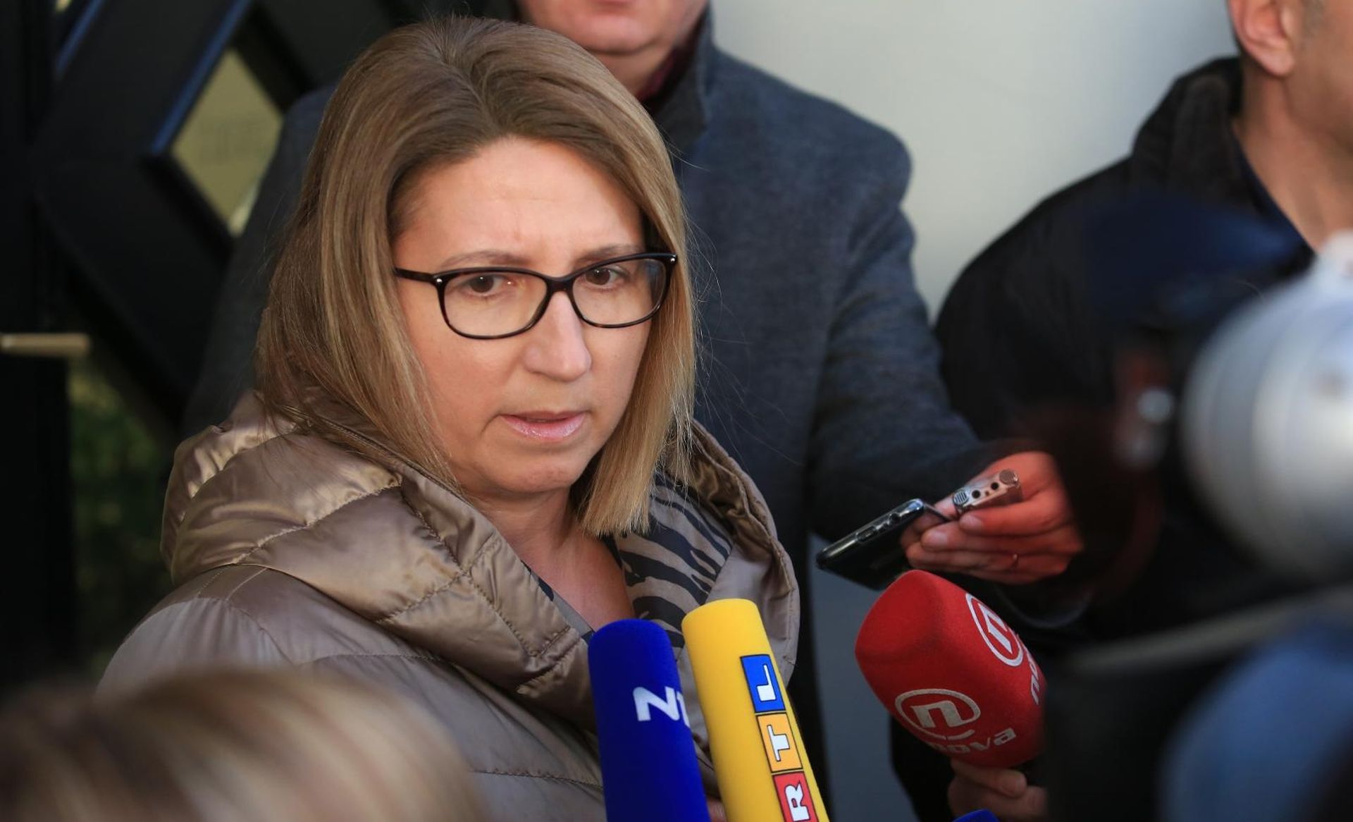 Zagreb: Članovi HDZ-a dolaze na sjednicu Predsjedništva i Nacionalnog vijeća 14.01.2019., Zagreb -  U sredisnjici HDZ-a na Trgu zrtava fasizma 4 odrzana je sjednica Predsjednistva i Nacionalnog vijeca HDZ-a. Ivana Maletic. Photo: Marko Prpic/PIXSELL