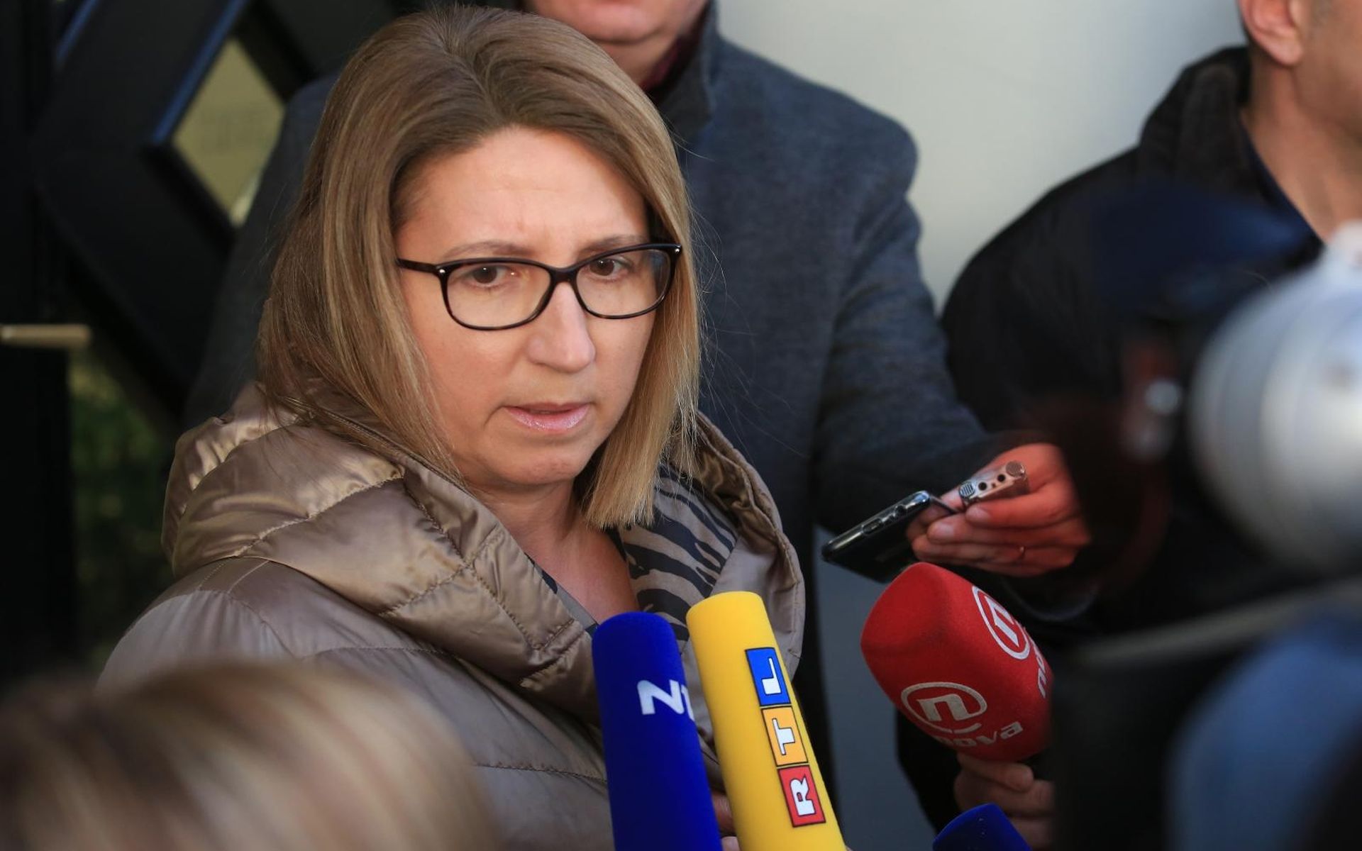 Zagreb: Članovi HDZ-a dolaze na sjednicu Predsjedništva i Nacionalnog vijeća 14.01.2019., Zagreb -  U sredisnjici HDZ-a na Trgu zrtava fasizma 4 odrzana je sjednica Predsjednistva i Nacionalnog vijeca HDZ-a. Ivana Maletic. Photo: Marko Prpic/PIXSELL