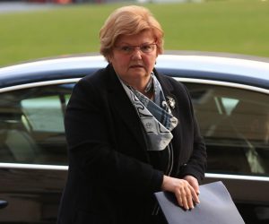 Zagreb: Članovi HDZ-a dolaze na sjednicu Predsjedništva i Nacionalnog vijeća 14.01.2019., Zagreb -  U sredisnjici HDZ-a na Trgu zrtava fasizma 4 odrzana je sjednica Predsjednistva i Nacionalnog vijeca HDZ-a. Nada Murganic. Photo: Marko Prpic/PIXSELL