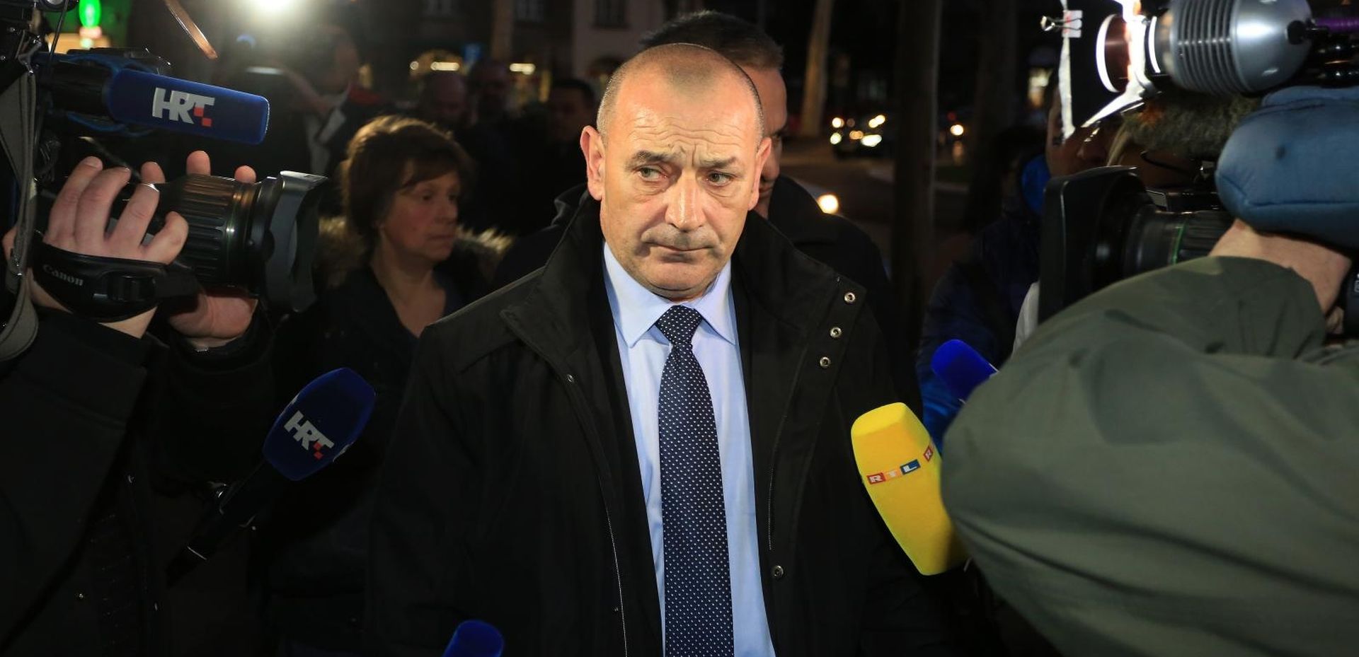 Zagreb - U sredisnjici HDZ-a na Trgu zrtava fasizma 4 odrzana je sjednica Predsjednistva i Nacionalnog vijeca HDZ-a. Tomo Medved. Photo: Marko Prpic/PIXSELL