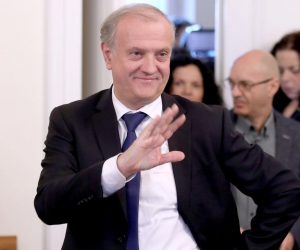 Zagreb: U Saboru je održan okrugli stol o nacrtu prijedloga ovršnog zakona 19.02.2019., Zagreb - U Saboru je odrzan okrugli stol o nacrtu prijedloga ovrsnog zakona. Drazen Bosnjakovic.
Photo: Patrik Macek/PIXSELL