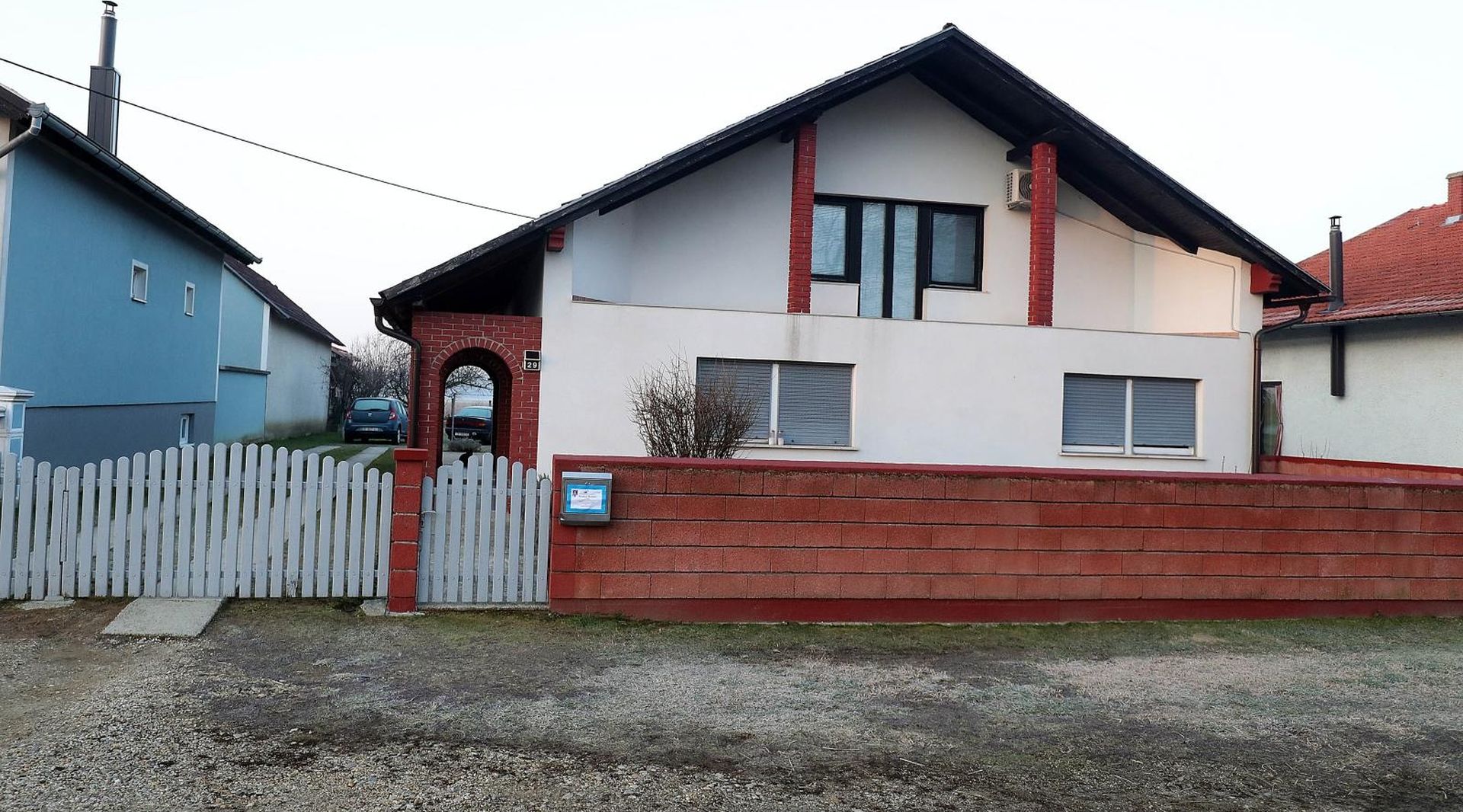20.02.2019., Palovac -  Kuca u kojoj je pronadjeno tijelo ubijene Jasmine Dominic. 
Photo: Goran Stanzl/PIXSELL