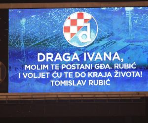 Zagreb: Prije početka Dinamove povijesne utakmice "pala" je i prošnja 21.02.2019., stadion Maksimir, Zagreb - Uzvratna utakmica 1/16 finala UEFA Europa lige, GNK Dinamo - FC Viktoria Plzen. Photo: Slavko Midzor/PIXSELL