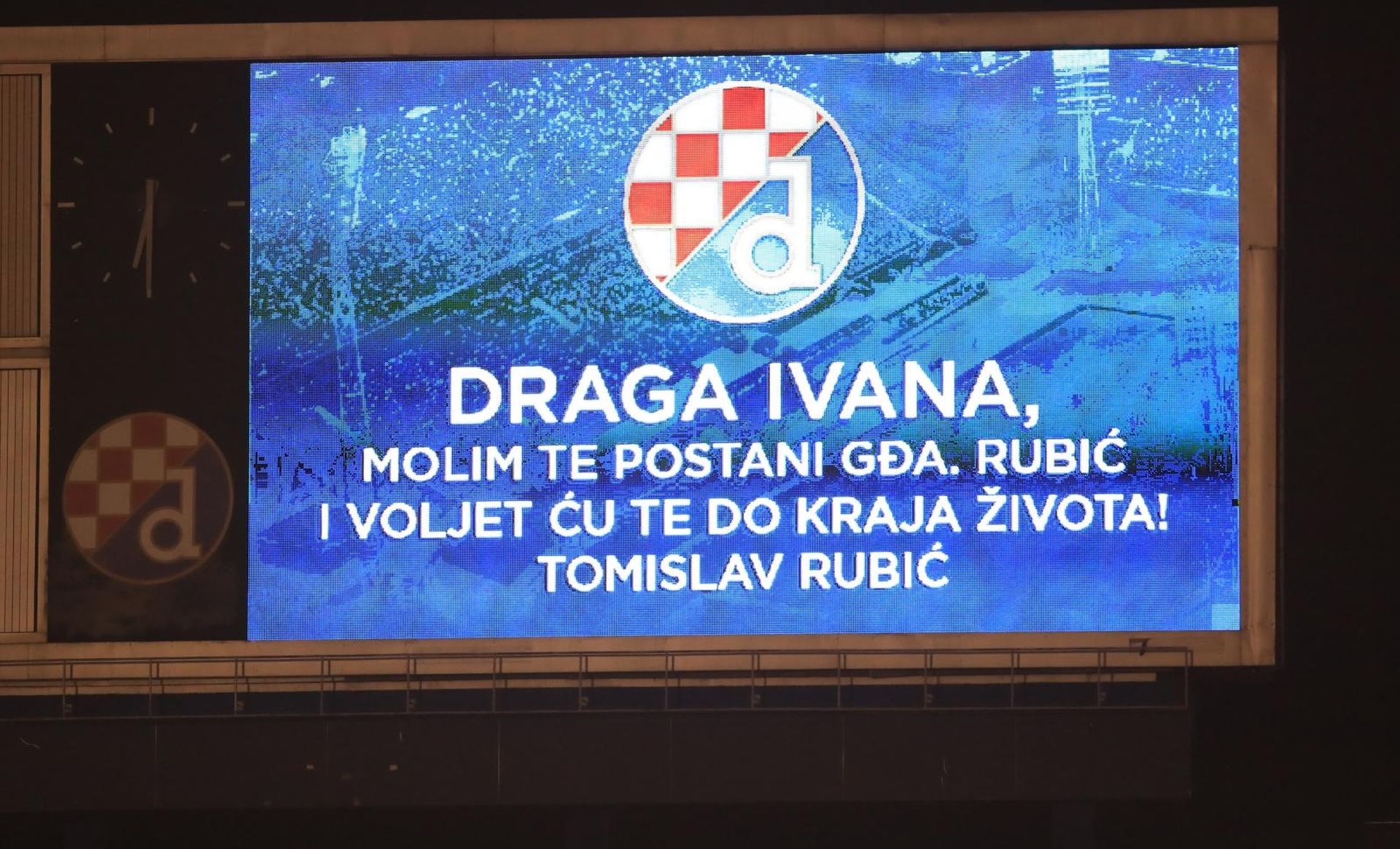 Zagreb: Prije početka Dinamove povijesne utakmice "pala" je i prošnja 21.02.2019., stadion Maksimir, Zagreb - Uzvratna utakmica 1/16 finala UEFA Europa lige, GNK Dinamo - FC Viktoria Plzen. Photo: Slavko Midzor/PIXSELL