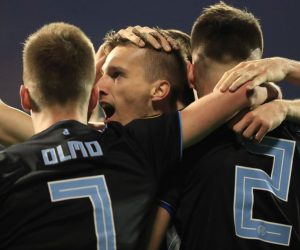 Zagreb: Dinamo i Viktorija u uzvratnoj utakmici šesnaestine finala Europa lige 21.02.2019., stadion Maksimir, Zagreb - Uzvratna utakmica 1/16 finala UEFA Europa lige, GNK Dinamo - FC Viktoria Plzen. Mislav Orsic. Photo: Slavko Midzor/PIXSELL