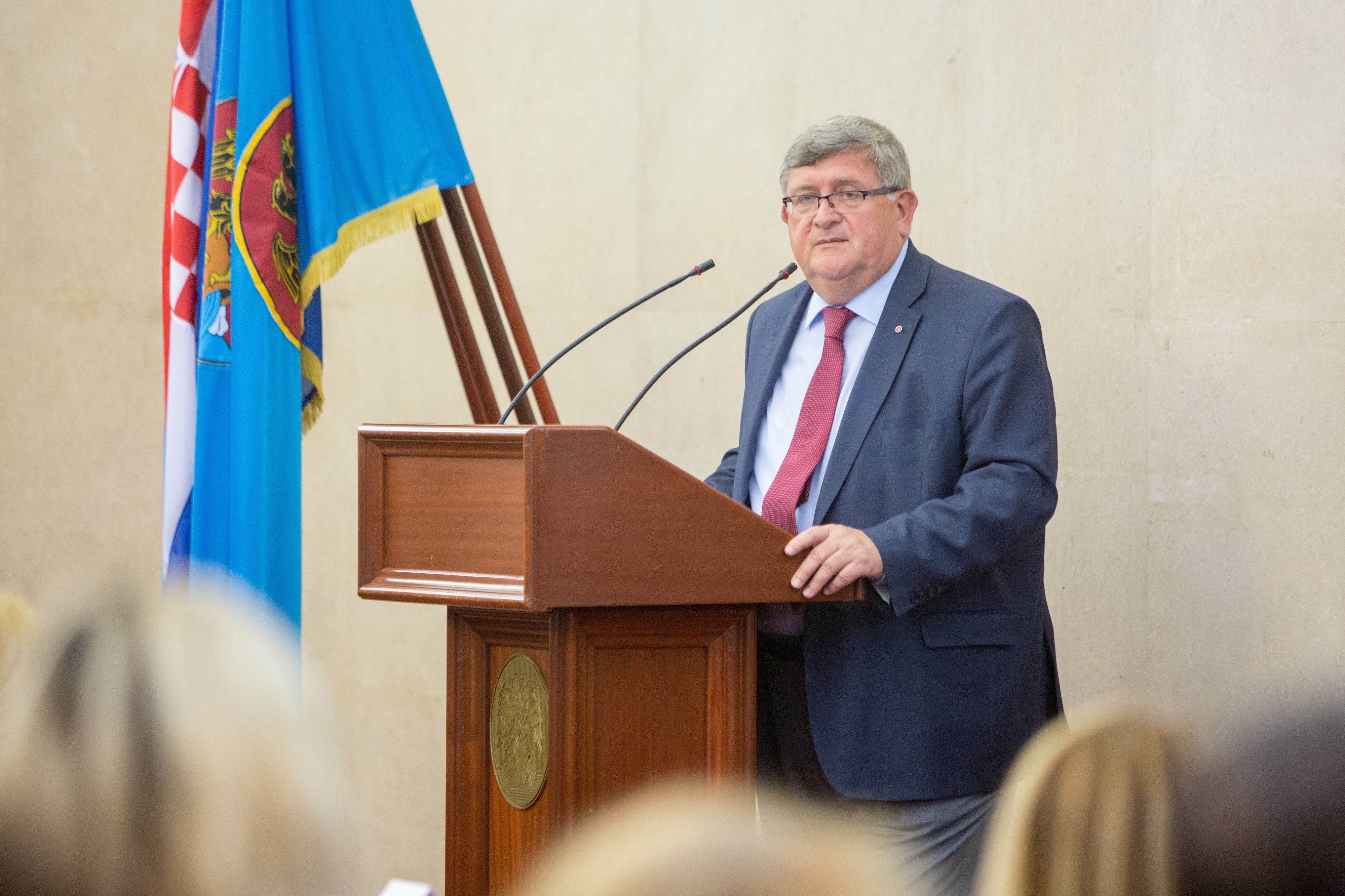 22.05.2018., Rijeka - Predstavljanje novog skolskog programa Grada Rijeke za osnovne skole "Rano ucenje informatike". Gradonacelnik Vojko Obersnel Photo: Nel Pavletic/PIXSELL