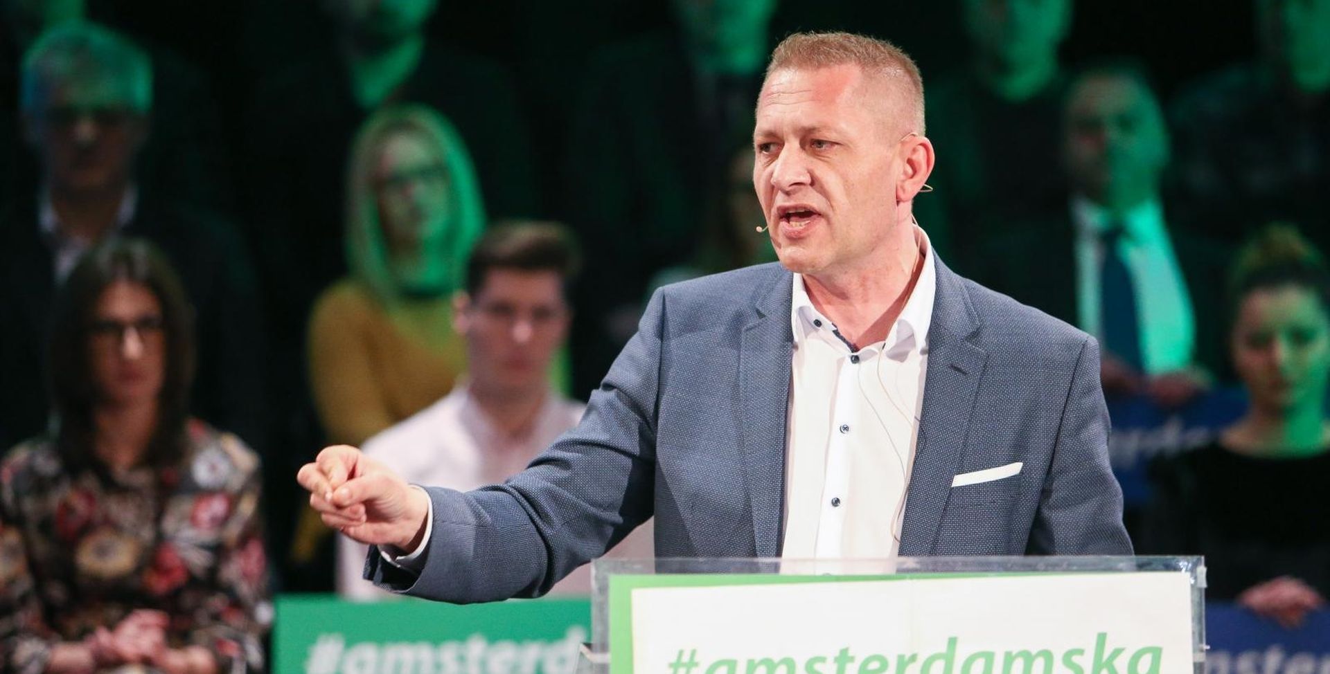 Zagreb: Predstavljanje kandidata Amsterdamske koalicije za EU izbore 23.02.2019., Zagreb - U Tvornici kulture odrzano je predstavljanje Amsterdamske koalicije za europske izbore. Kreso Beljak Photo: Filip Kos/PIXSELL