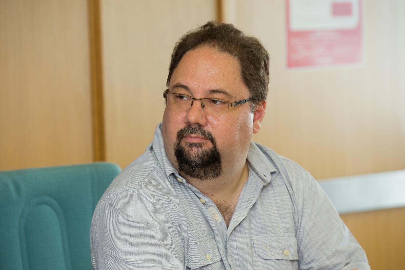 24.08.2018., Vukovar - U Gradskom poglavarstvu odrzana je konferencija za medije na kojoj je predstavljen film i serija "6. autobus".  Danijel Rafaelic Photo: Dubravka Petric/PIXSELL