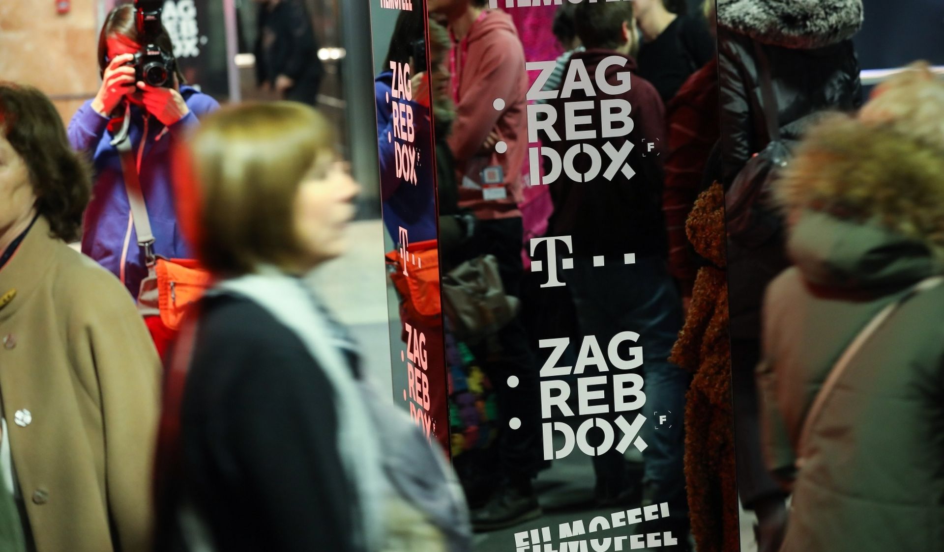 Zagreb: Gužva na festivalu dokumentarnog filma ZagrebDox 25.02.2019, Zagreb - Guzva na festivalu dokumentarnog filma ZagrebDox u Kaptol boutique kinu. 
Photo: Jurica Galoic/PIXSELL