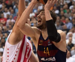 26.10.2016., Kombank Arena, Beograd - Turkish Airlines Euroliga, 3. kolo, Crvena Zvezda MTS - FC Barcelona Lassa. Ante Tomic. Photo: Srdjan Ilic/PIXSELL