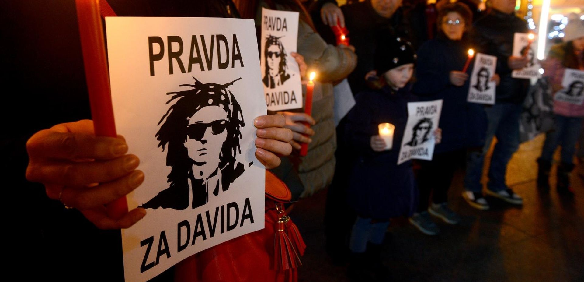 27.12.2018., Zagreb - Mirno okupljanje na Cvjetnom trgu u znak podrske inicijativi Srce za Davida, u sklopu prosvjeda koji se odrzavaju u Banja Luci pod nazivom Pravda za Davida kojima je cilj rasvijetliti slucaj ubojstva mladica Davida Dragicevica. 
Photo: Josip Regovic/PIXSELL