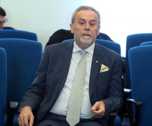 Zagreb: Milan Bandić svjedočio na suđenju u slučaju Bundekfest 28.02.2019., Zagreb - Na Zupanijskom sudu u Zagrebu gradonacelnik Milan Bandi svjedocio je u postupku protiv Ratomira Jurekovica i drugih u predmetu Bundekfest. 
Photo: Goran Stanzl/PIXSELL