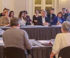 Zagreb: Okrugli stol "Zakon o pobačaju za 21. stoljeće - Vjerujemo ženama" 28.02.2019., Zagreb - Centar za edukaciju, savjetovanje i istrazivanje i Inicijativa lijecnika organizirali su u Novinarskom domu okrugli stol "Zakon o pobacaju za 21. stoljece - Vjerujemo zenama". 
Photo: Matija Habljak/PIXSELL
