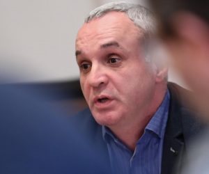 Zagreb: Konferencija za medije o slučaju tužbe HND-a od strane HRT-a 28.12.2018., Zagreb,Novinarski dom - Konferencija za medije vodstva Hnd-a povodom tuzbi koje je HRT podignuo protiv Hrvoja Zovka i Hnd-a. Hrvoje Zovko
 Photo: Jurica Galoic/PIXSELL