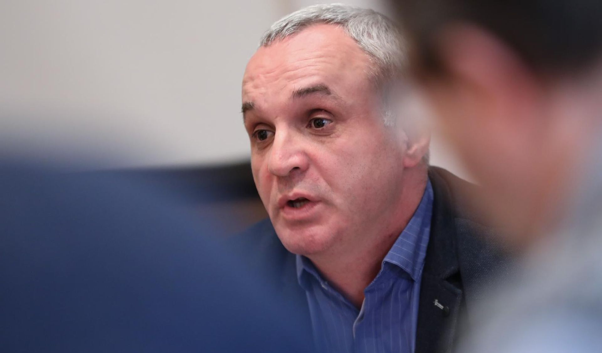 Zagreb: Konferencija za medije o slučaju tužbe HND-a od strane HRT-a 28.12.2018., Zagreb,Novinarski dom - Konferencija za medije vodstva Hnd-a povodom tuzbi koje je HRT podignuo protiv Hrvoja Zovka i Hnd-a. Hrvoje Zovko
 Photo: Jurica Galoic/PIXSELL