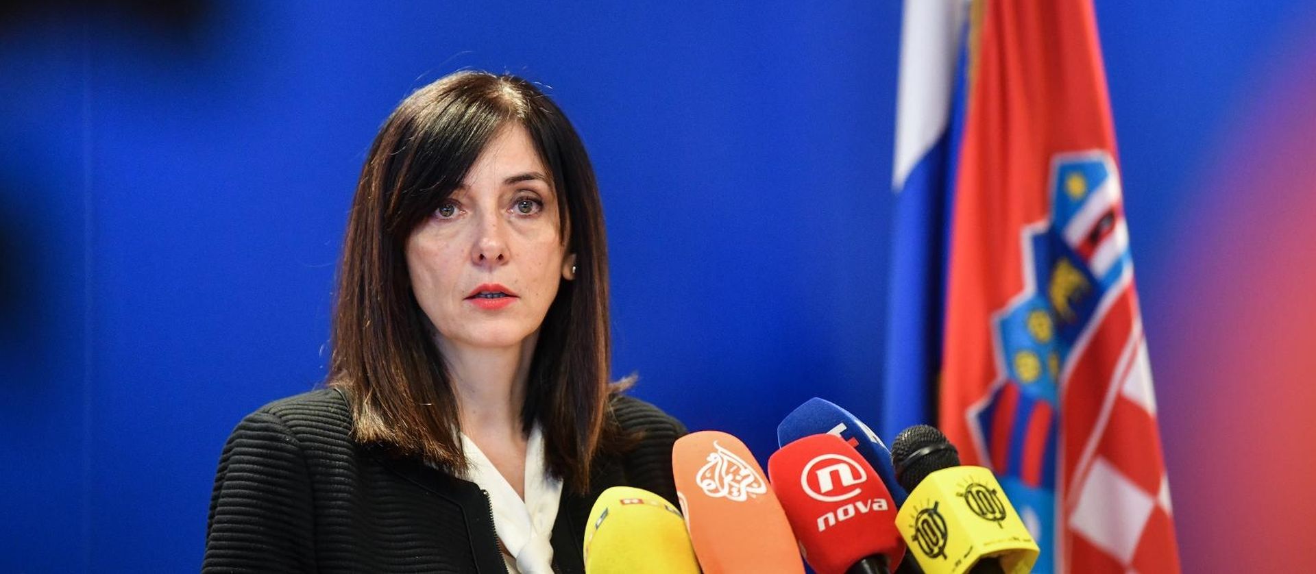 Zagreb: Ministrica Divjak na izvanrednoj konferenciji o lažnim diplomama 31.01.2019., Zagreb-  Ministrica znanosti i obrazovanja  Blazenka Divjak odrzala je izvanrednu konferenciju za medije povodom otkrica dvije lazne diplome.
Photo: Sandra Simunovic/PIXSELL