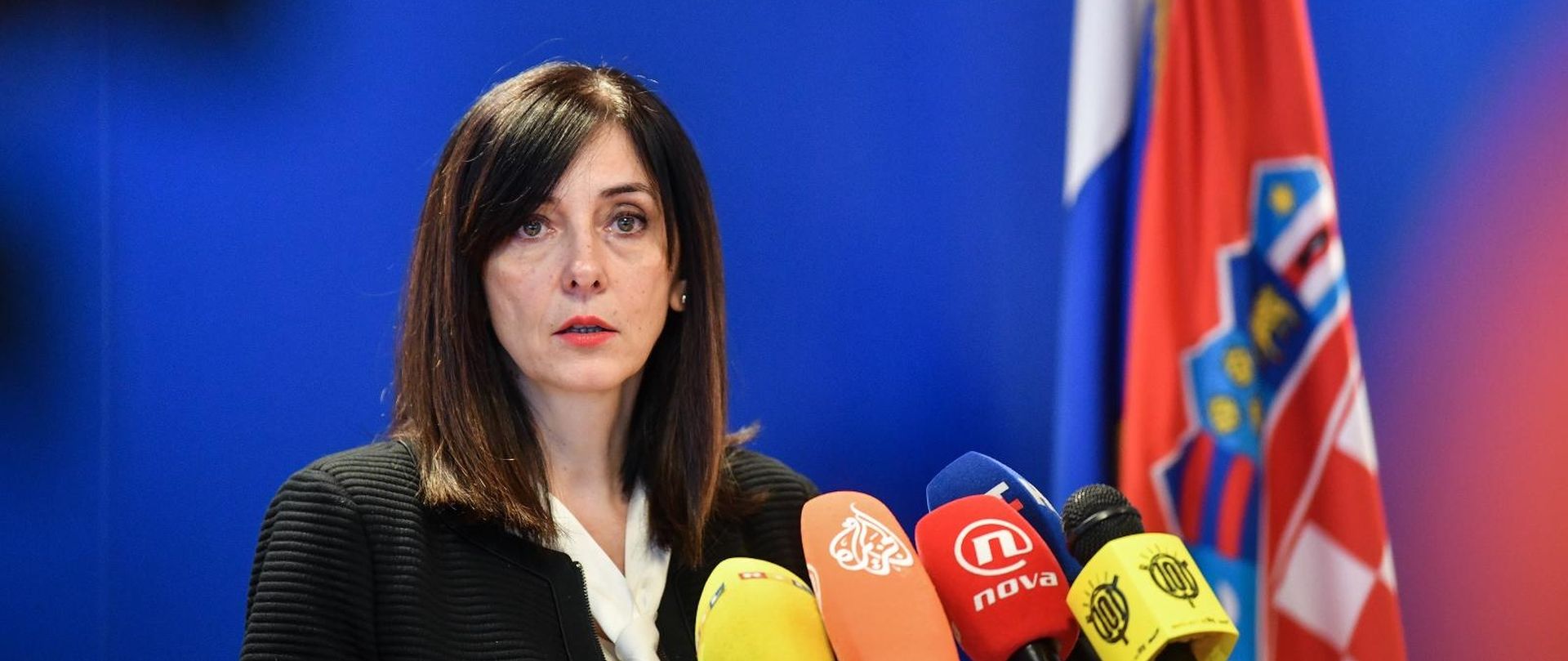 Zagreb: Ministrica Divjak na izvanrednoj konferenciji o lažnim diplomama 31.01.2019., Zagreb-  Ministrica znanosti i obrazovanja  Blazenka Divjak odrzala je izvanrednu konferenciju za medije povodom otkrica dvije lazne diplome.
Photo: Sandra Simunovic/PIXSELL