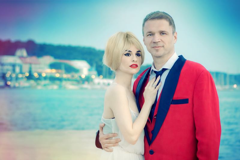 FOTO: Robert Mareković i Danijela Večerinović (FOTO: Bostjan Tacol)