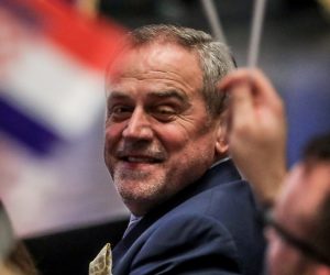Zagreb: 2. Izborna skupština Mladi 365, Stranke rada i solidarnosti  02.02.2019., Zagreb - U maloj dvorani KD Vatroslava Lisinskog odrzana je 2. Izborna skupstina Mladi 365, Stranke rada i solidarnosti. Predsjednik stranke Milan Bandic.
Photo: Slavko Midzor/PIXSELL