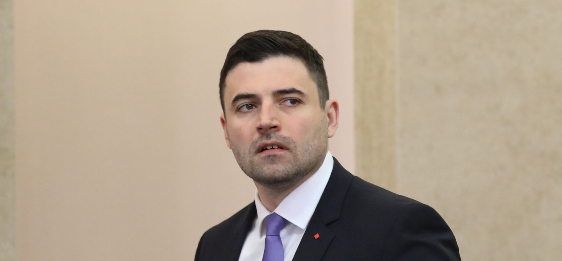 Zagreb, 19.02.2019 - 11. redovita sjednica Hrvatskog sabora. Na fotografiji Davor Bernardić.
foto HINA/ Admir BULJUBAŠIĆ/ abu