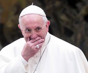 epa07366033 Pope Francis during his weekly general audience in the Paolo VI Hall at the Vatican, 13 February 2019.  EPA/ANGELO CARCONI
