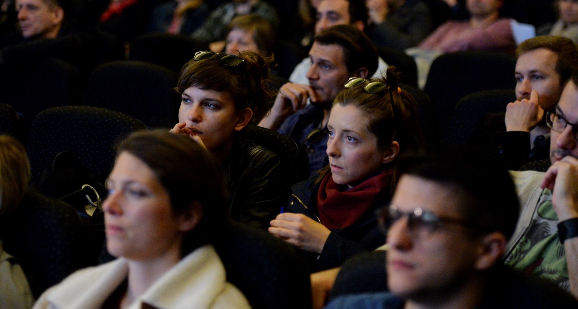13.04.2017., Zagreb - Hrvatski filmski savez i kino Tuskanac pokrenuli akciju "Daj mi kino! 2" kojom se bore za ocuvanje Kina Tuskanac. 
Photo: Marko Lukunic/PIXSELL