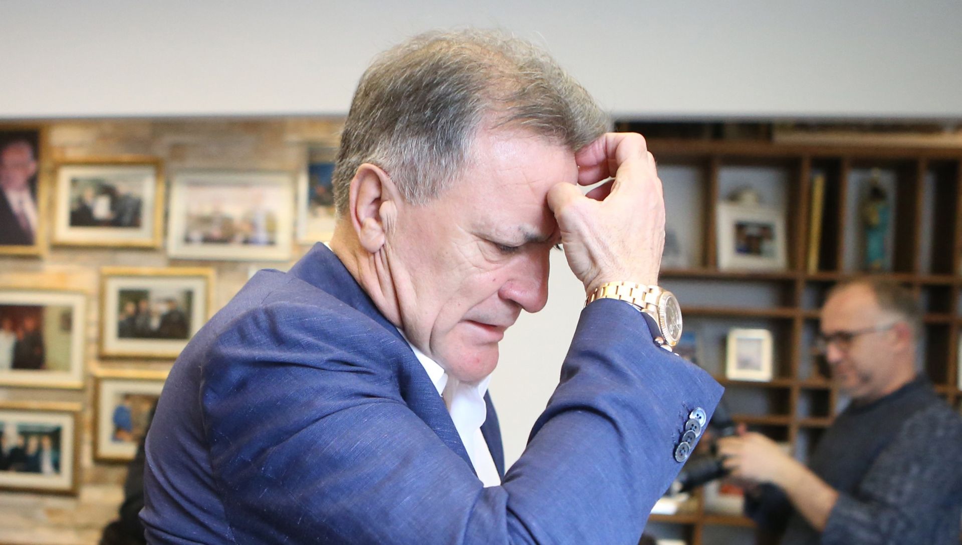 Međugorje: Zdravko Mamić o aferi SMS 03.12.2018., Medjugorje, Bosna i Hercegovina - Zdravko Mamic odrzao je konferenciju za medije na kojoj je pricao o aferi SMS i drugim aktualnim temama. Photo: Ivo Cagalj/PIXSELL