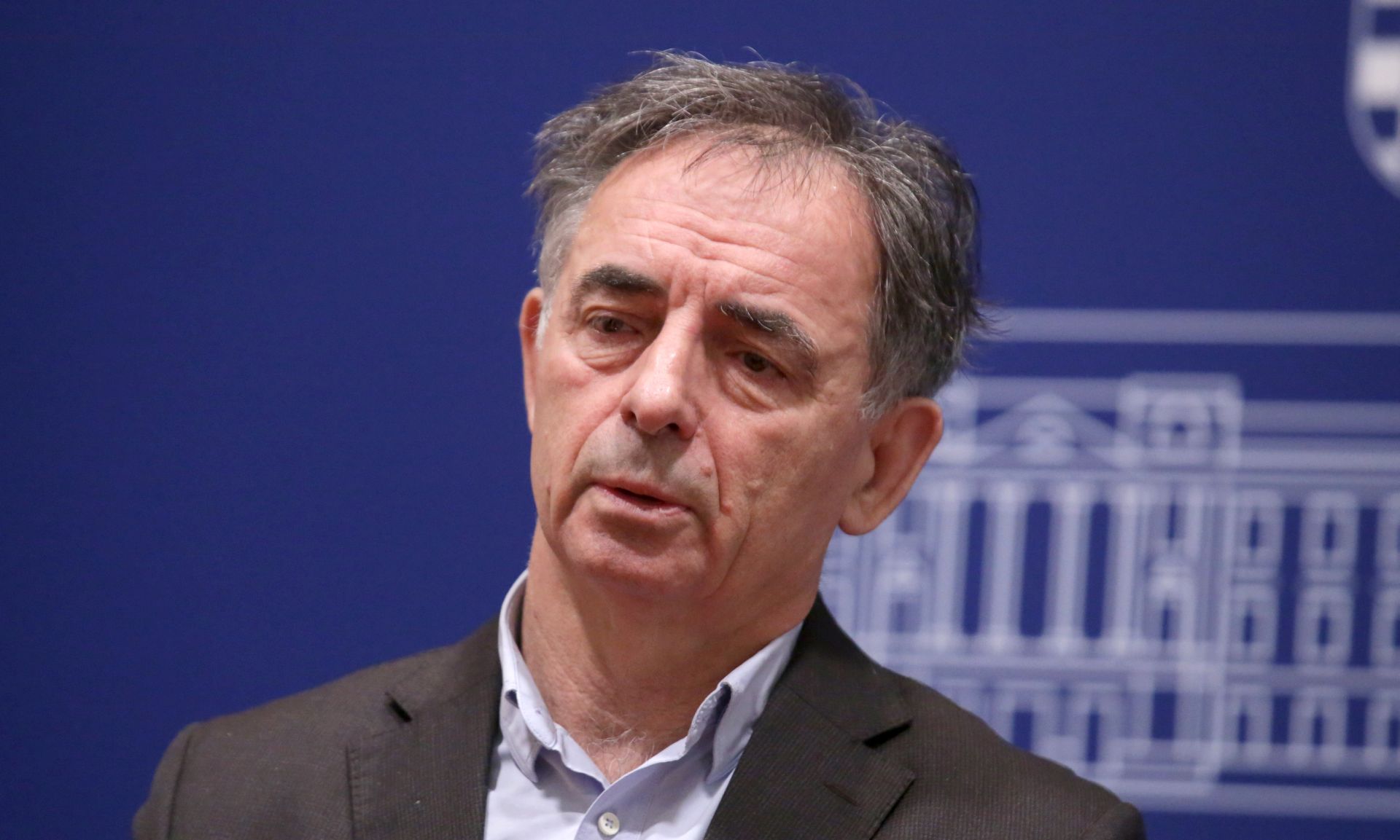 Zagreb, 08.02.2019 - Konferencija za medije Milorada Pupovca. Na fotografiji Milorad Pupovac. Foto HINA/ Daniel KASAP/ dkas