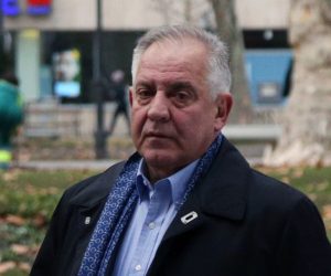 Zagreb, 4.2.2019 - Ivo Sanader dolazi na Županijski sud u Zagrebu. 
Foto HINA/ Dario GRZELJ/ dag