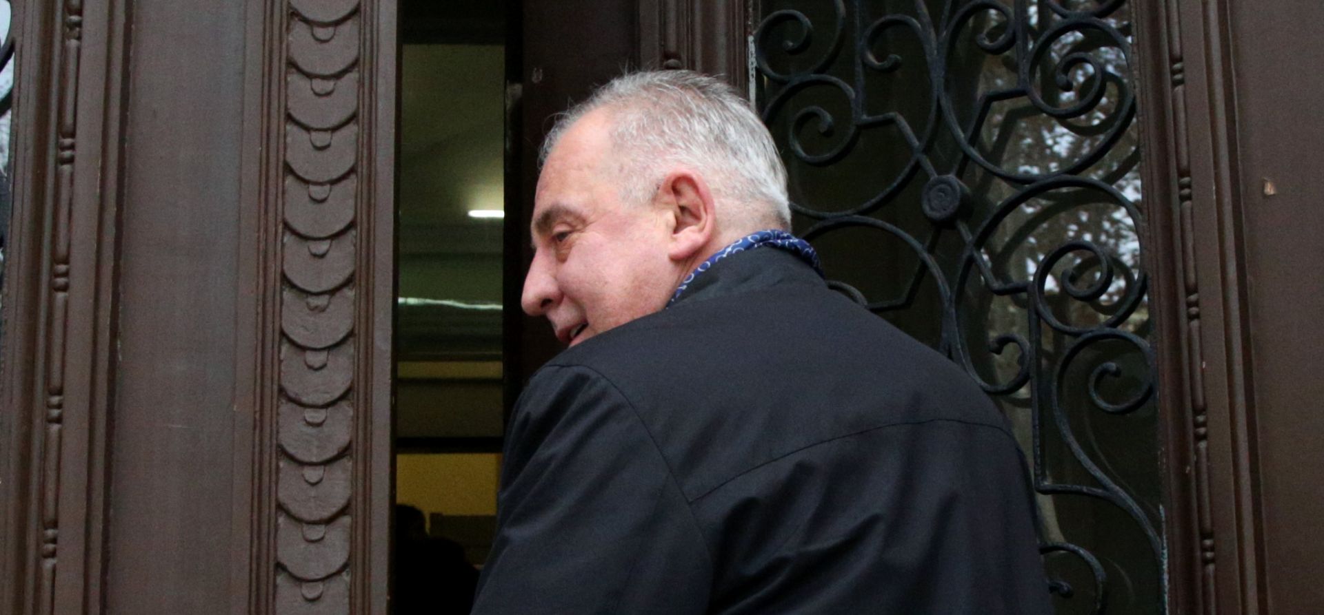 Zagreb, 4.2.2019 - Ivo Sanader dolazi na Županijski sud u Zagrebu. 
Foto HINA/ Dario GRZELJ/ dag