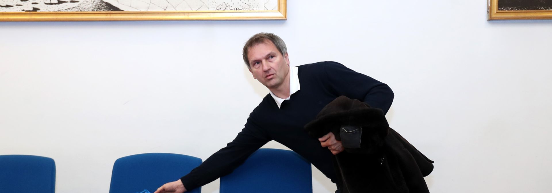 09.01.2019., Zagreb - Zupanijski sud. Kod sutkinje Maje Stampar Stipic nastavljeno je sudjenje bivsem nacelniku zagrebacke krim policije Zeljku Dolackom optuzenom za kradju iz policijskog sefa u Heinzelovoj. 

Photo: Sanjin Strukic/PIXSELL