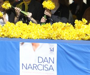 Zagreb, 23.03.2019. -  Obilježavanje Dana narcisa u organizaciji nekoliko udruga na Cvjetnom trgu. foto HINA/ Lana SLIVAR DOMINIĆ/ lsd