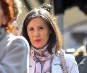 02.03.2019. , Zagreb -  Hrvatsko novinarstvo drustvo organiziralo prosvjednu setnju OTELI STE MEDIJE, NOVINARSTVO NE DAMO!. Dalija Oreskovic. Photo: Marko Prpic/PIXSELL
